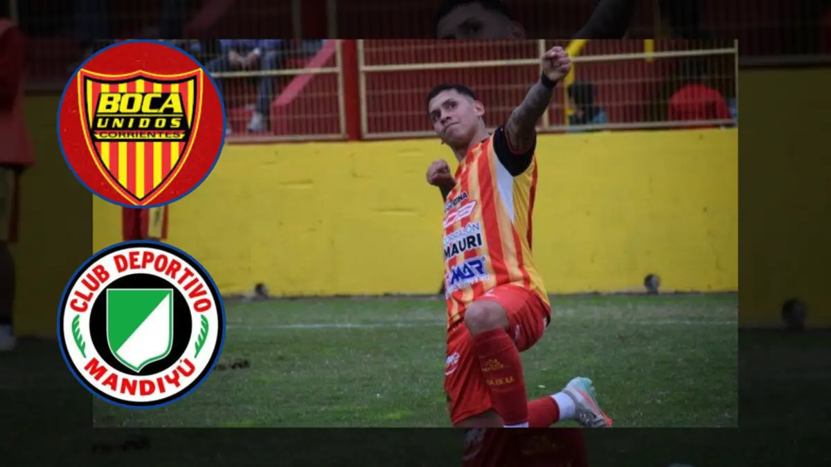 CRUCE ENTRE MANDIYÚ Y BOCA UNIDOS POR LA SALIDA DE LAUTARO MENDOZA A LA PRIMERA NACIONAL